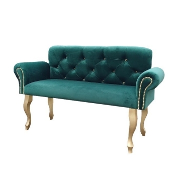 Sofa welurowa dwuosobowa 100 kolorów